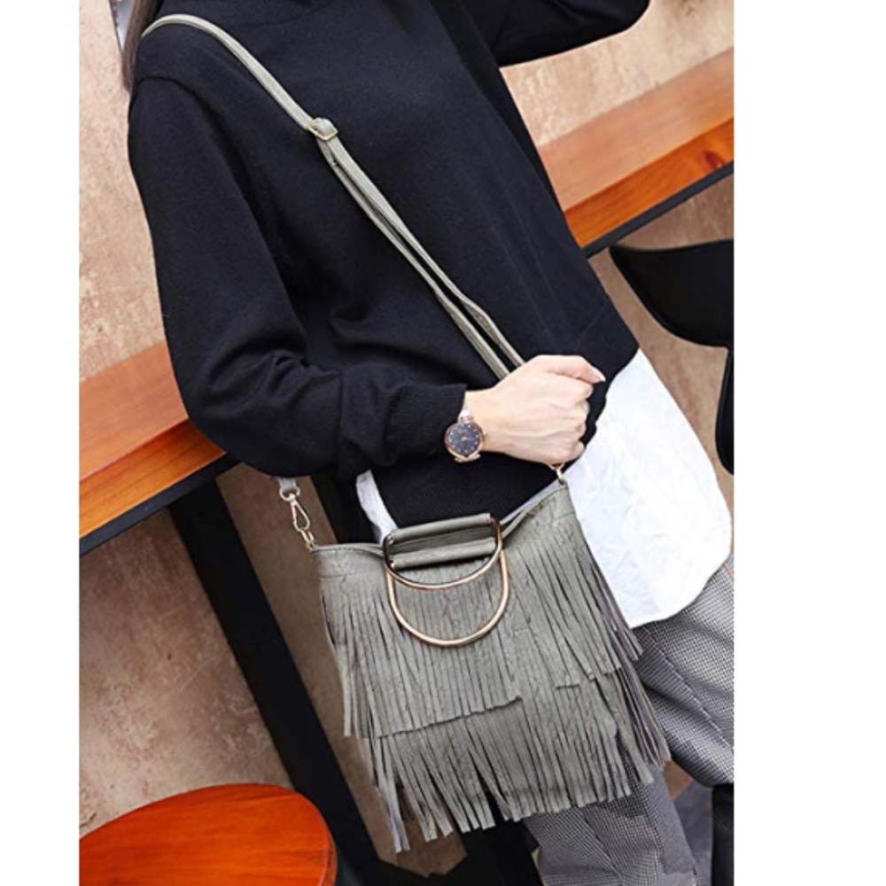 Fringe Shoulder Bag